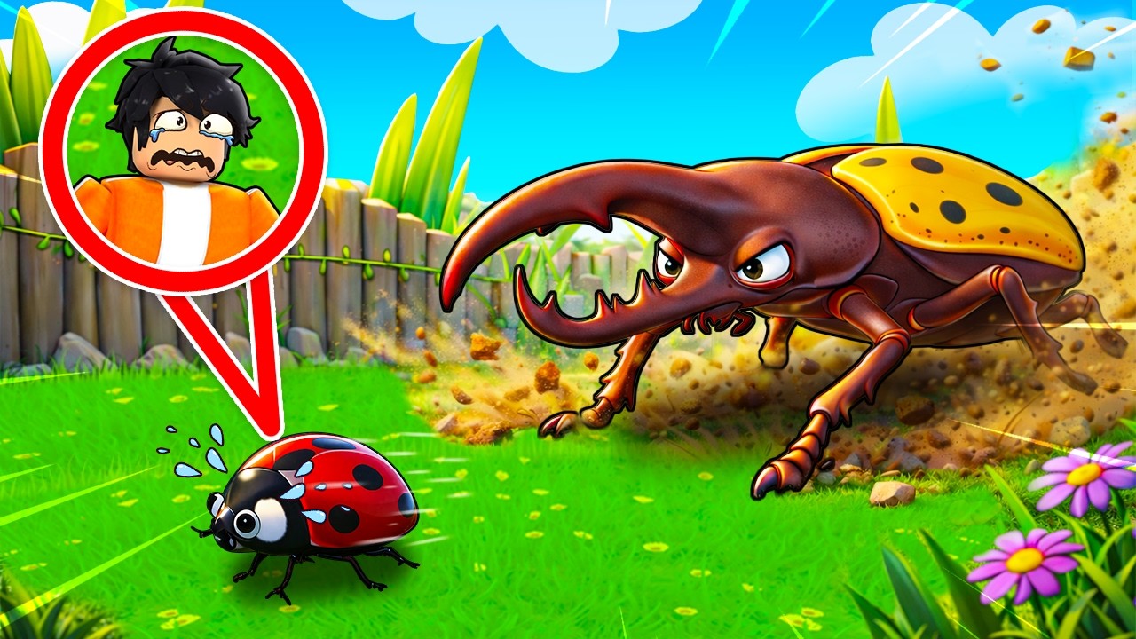 I Became The LARGEST INSECT in Roblox !!!