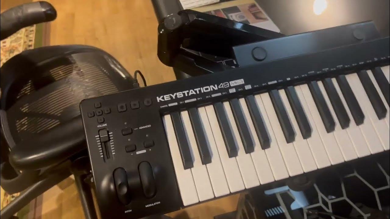 M Audio Keystation 49 MK3 Synth Action 49 Key USB MIDI Keyboard