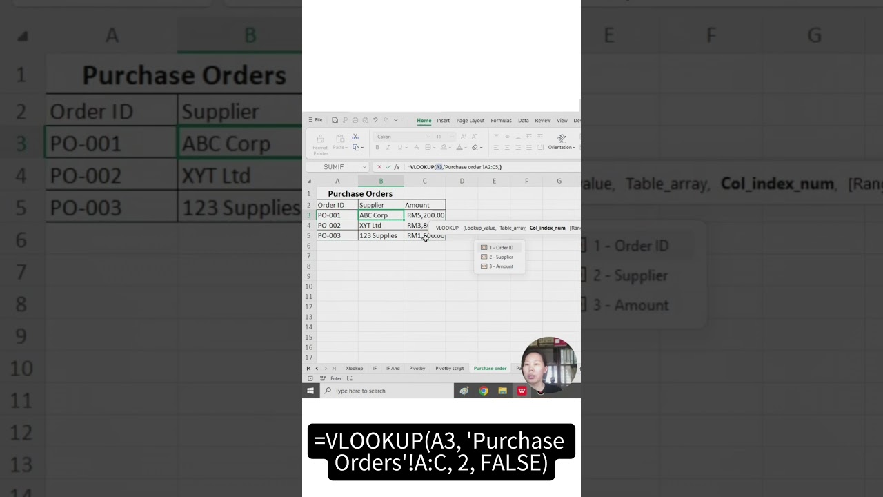 VLOOKUP + IFERROR = cleaner spreadsheets 😎 