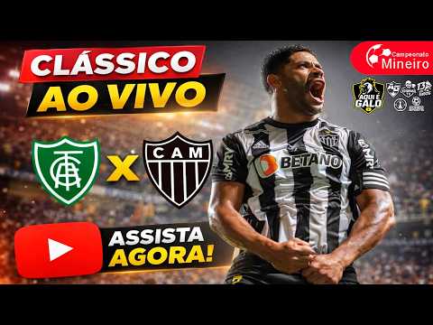 AMÉRICA X ATLÉTICO AO VIVO! O "BARBA" ESTREIA NA DECISÃO NO INDEPENDÊNCIA – NARRAÇÃO E BASTIDORES!