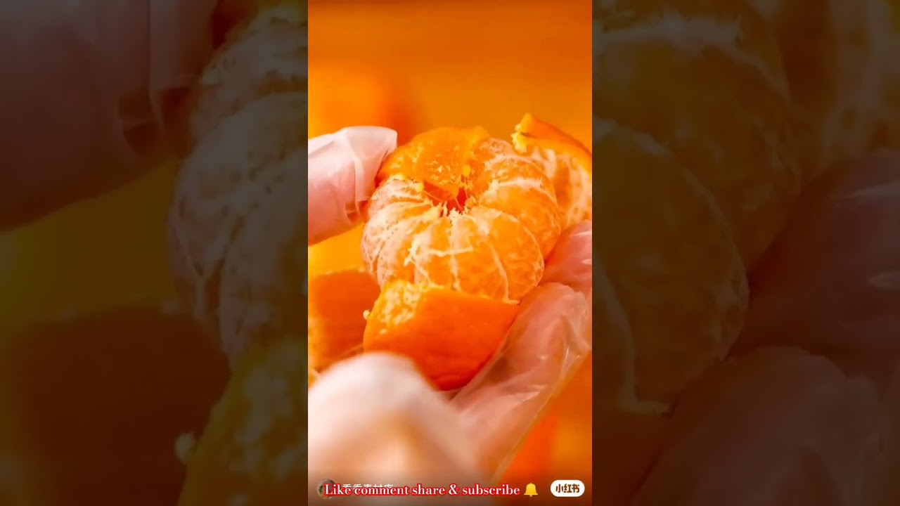 A novel technique of orange gram🍊🍊😍❤️😋