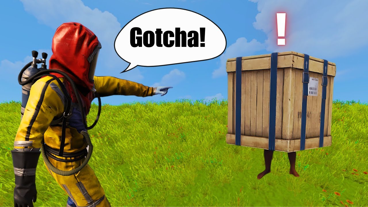 I played HIDE & SEEK in Rust!