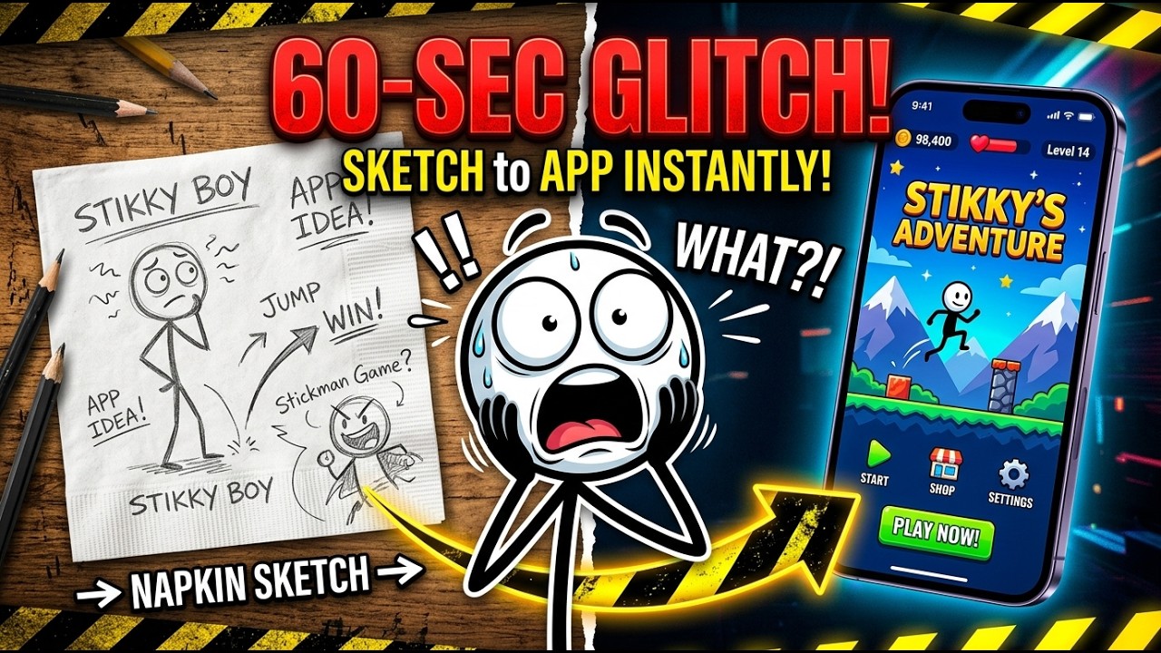 Claude AI Screenshot Hack: Turn Sketches into Apps Instantly