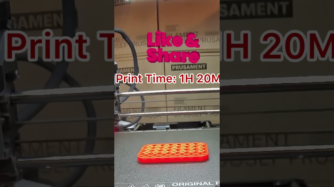 Best 3D Print Timelapse: Altoids nozzle box. @Prusa3D 