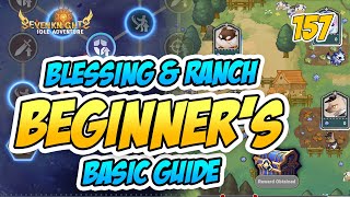 Blessings & Ranch Basic Beginners Guide | SEVEN KNIGHTS IDLE ADVENTURE screenshot 3