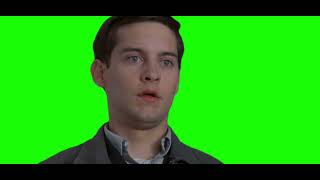 Random Tobey Maguire movie green screens