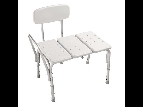【MedGear美而輔具】長型洗澡椅-組裝影片 Transfer Bench