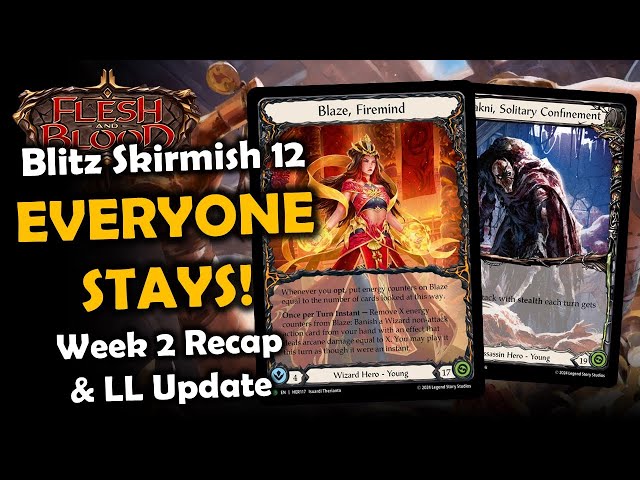 その他 Flesh and Blood Zealous Belting Week 2 Recap & LL Tracking - Blitz Skirmish 12 | Flesh and Blood