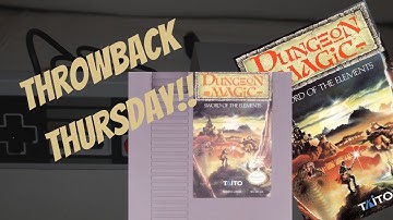 THROWBACK THURSDAY [16] | NES Dungeon Magic