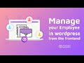 How to manage your team from frontend using WP Project Manager