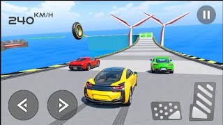Mega Ramp Monster Car Racing 3D Epic Gameplay - Extreme Car Stunts - Android Gameplay screenshot 4