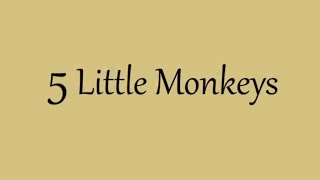 5 LITTLE MONKEYS EFFECTS SPONSORED BY PREVIEW 2 EFFECTS 