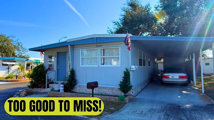 UNDER $600 Lot Rent And UNDER 35K Makes This A STEAL!