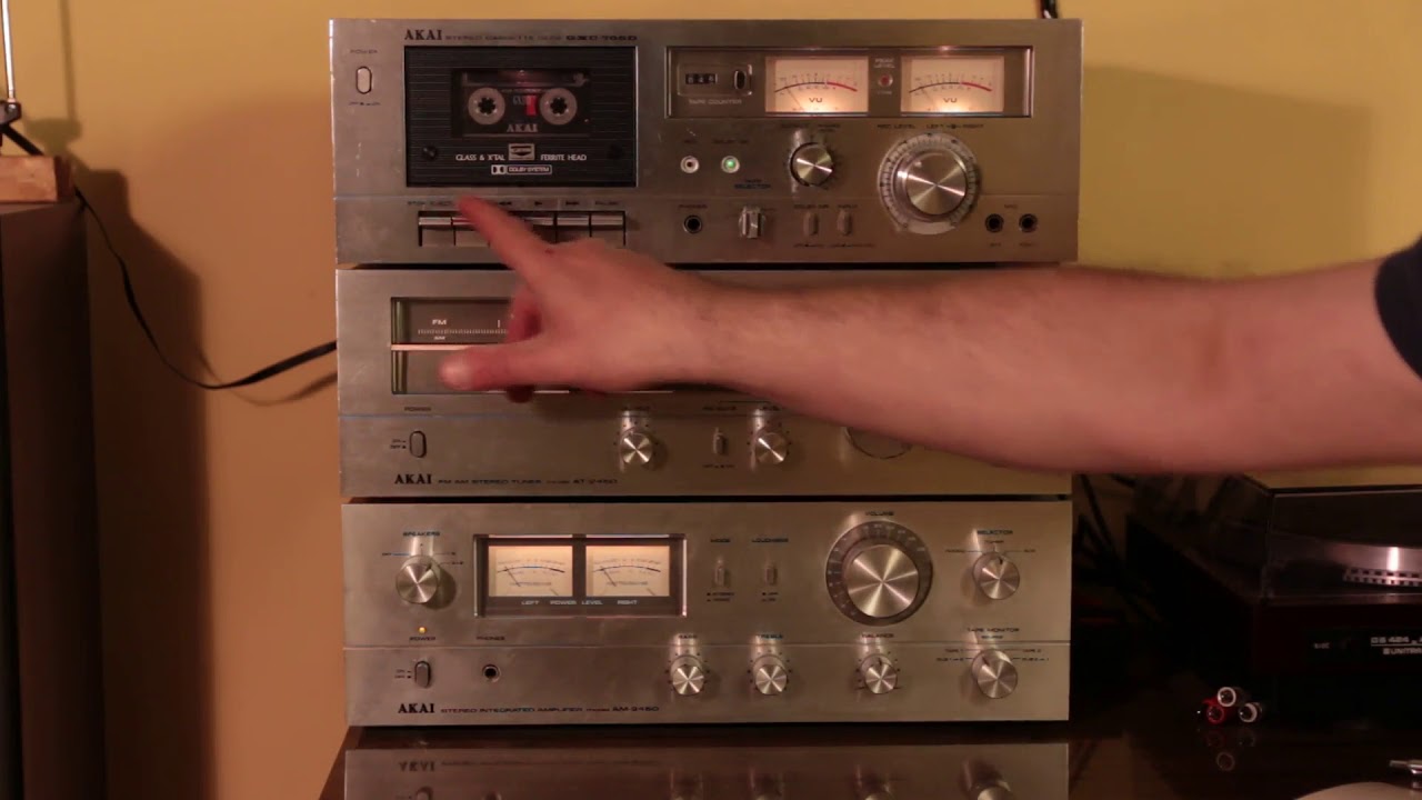 AKAI 70 s AM 2450 AT 2450 GXC 706D YouTube