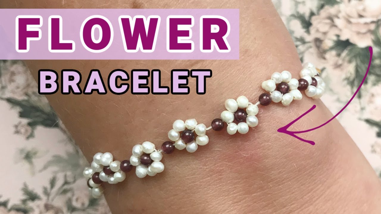 How to make a Flower Bracelet with Miyuki Seed Beads - Beads & Basics