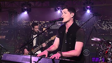 (HD) The Script - "For The First Time" 1/18 Letterman (TheAudioPerv.com)