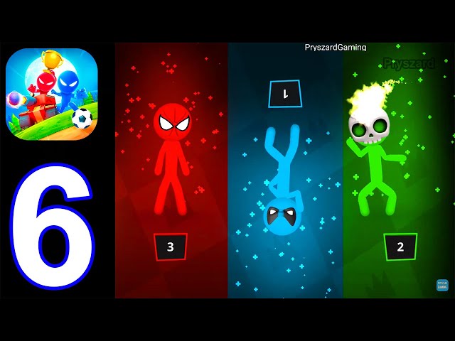 Stickman Party 1 2 3 4 MiniGames - Gameplay Walkthrough Part 13