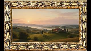 4K Timeless Tuscan Serenity | August Wilhelm Leu Style Frame TV Art Screensaver
