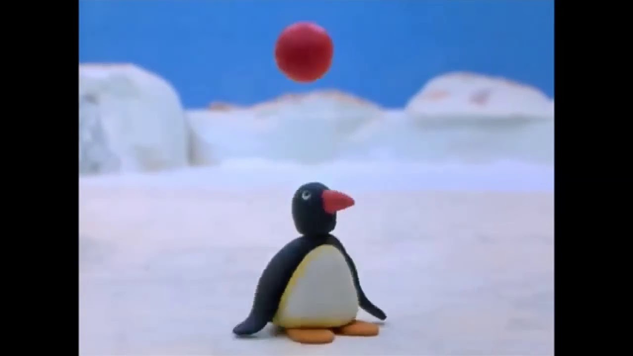Pingu with cartoon sound effects YouTube