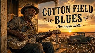Cottonfield Echoes &amp; Midnight Dust | Delta Blues 1930s | Gritty Acoustic Mississippi