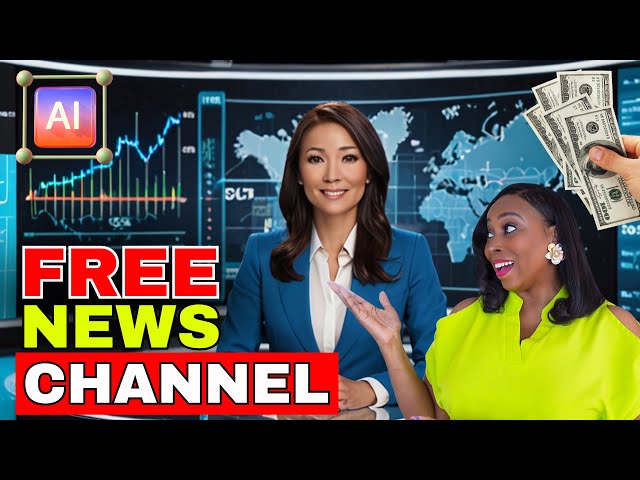 How To Create A FREE Faceless News Channel Using AI - Make US$55K A Month class=