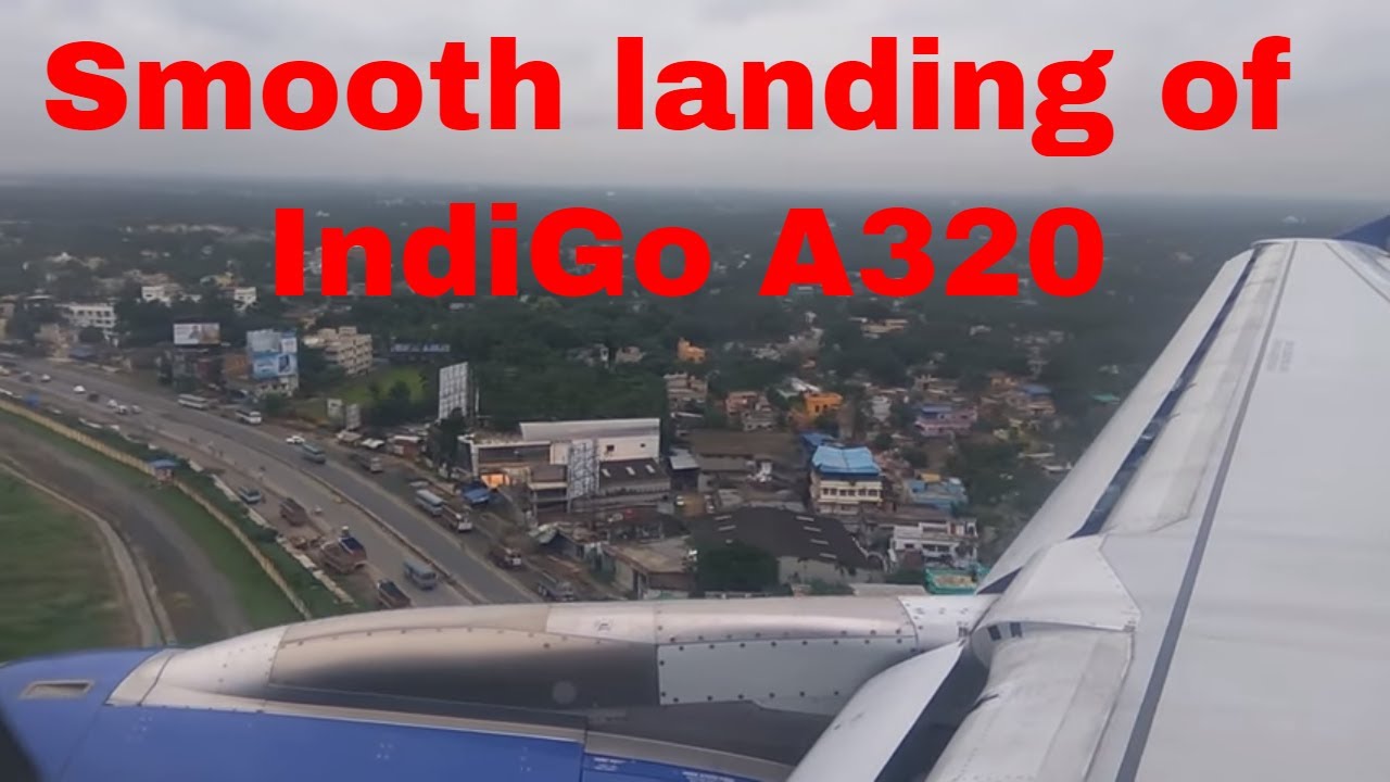 Smooth Landing of Indigo Airlines at Kolkata International