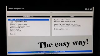 How to enter Lenovo Diagnostics on a ThinkPad Yoga - The easy way! screenshot 4