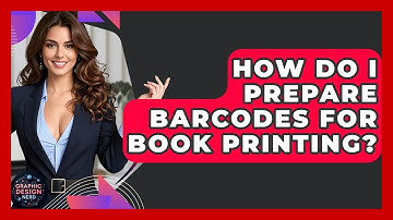 How Do I Prepare Barcodes For Book Printing? - Graphic Design Nerd