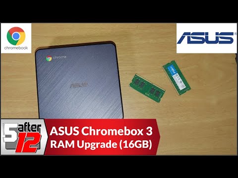 ASUS Chromebox 3 (N017U) | Disassembly and RAM upgrade (16 GB)