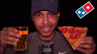 ASMR Dominos Pepperoni Pizza MUKBANG (TINGLY EATING SOUNDS) ASMR Dominos Pepperoni Pizza MUKBANG (TINGLY EATING SOUNDS)