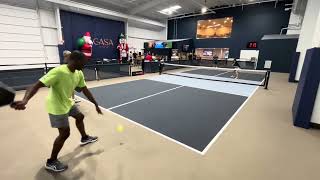 Challenge Court plus a celebratory speech given & lunch at CASA Pickle