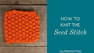 How to Knit the Seed Stitch