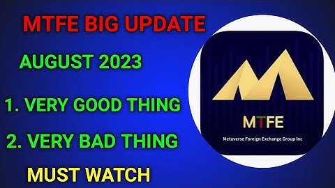 MTFE LATEST UPDATES ABOUT WITHDRAWAL || MTFE WITHDRAW PROBLEMS || MTFE LATEST UPDATES