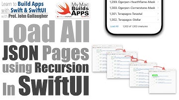 Ch. 6.8 Loading All JSON Pages using Recursion with SwiftUI (2024)