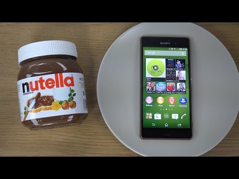 Sony Xperia Z3 Nutella - Test (4K)