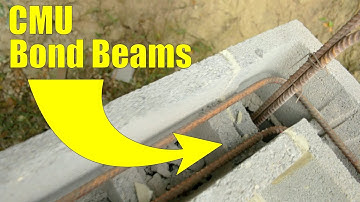 Garage Build #22 -  CMU Bond Beam