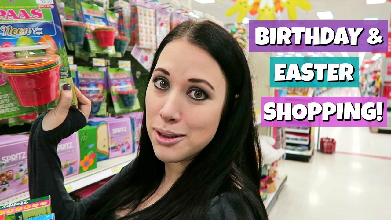 FUN EASTER & BIRTHDAY PARTY SHOPPING!
