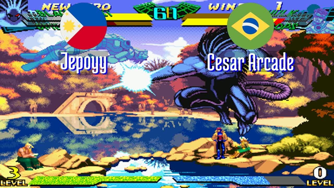 FT5 @mshvsf: Jepoyy (PH) vs Cesar Arcade (BR) [Marvel vs Street Fighter Fightcade] Jul 5