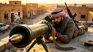 Urban assault: Agent destroys signal tower with cannon, surrounds and kills all thugs!