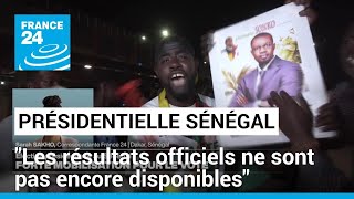 Présidentielle au Sénégal : 