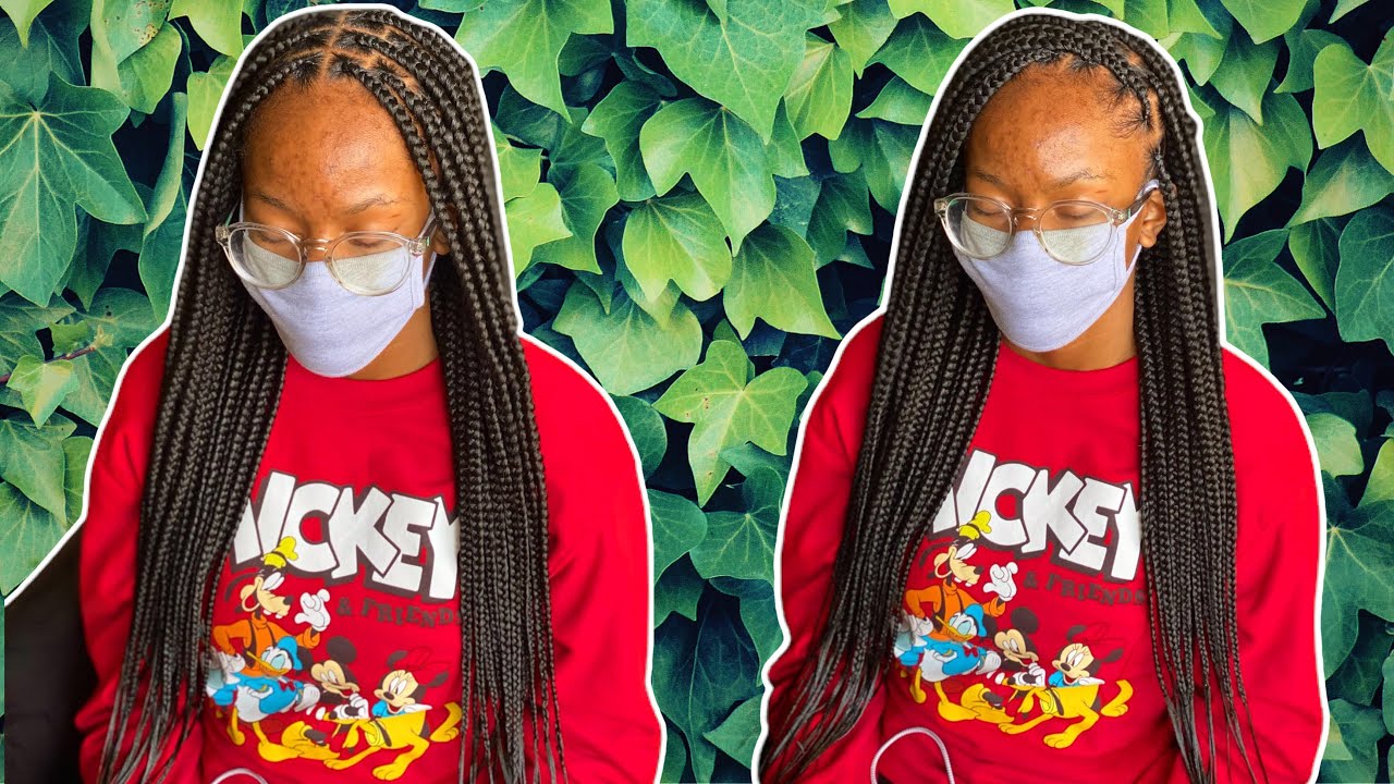 ✨ПОШАГОВОЕ ПЛЕТЕНИЕ БЕЗУЗЛОВЫХ КОСИЧЕК | ОБЫЧНАЯ СКОРОСТЬ✨ | СМЕШИВАЕМ С ЛУЧОМ 🔥