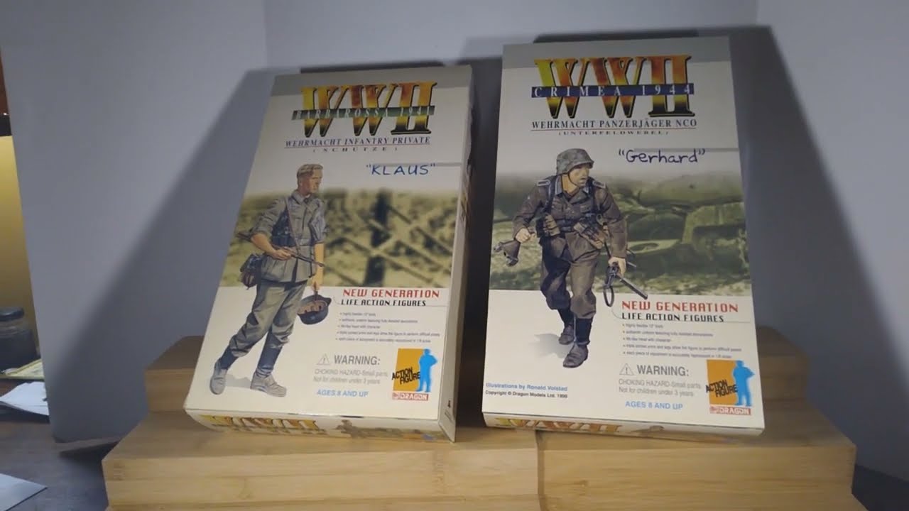 Немцы в масштабе 1/6 от Dragon Models.