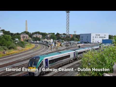 (HD) Iarnród Éireann Automated Announcement | Galway Ceannt to Dublin Heuston