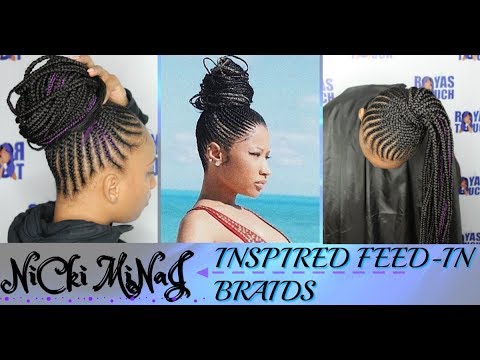 nicki minaj braided ponytail