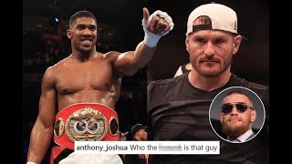UFC Champ Stipe Miocic WANTS Anthony Joshua Fight.