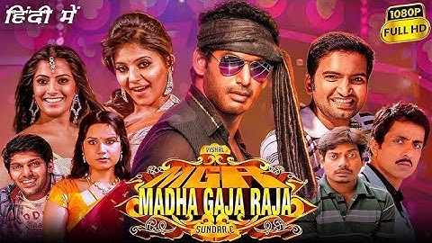Madha Gaja Raja Full Movie Hindi Dubbed 2025 | Vishal, Santhanam, Anjali, Varalaxmi | Romantic Movie