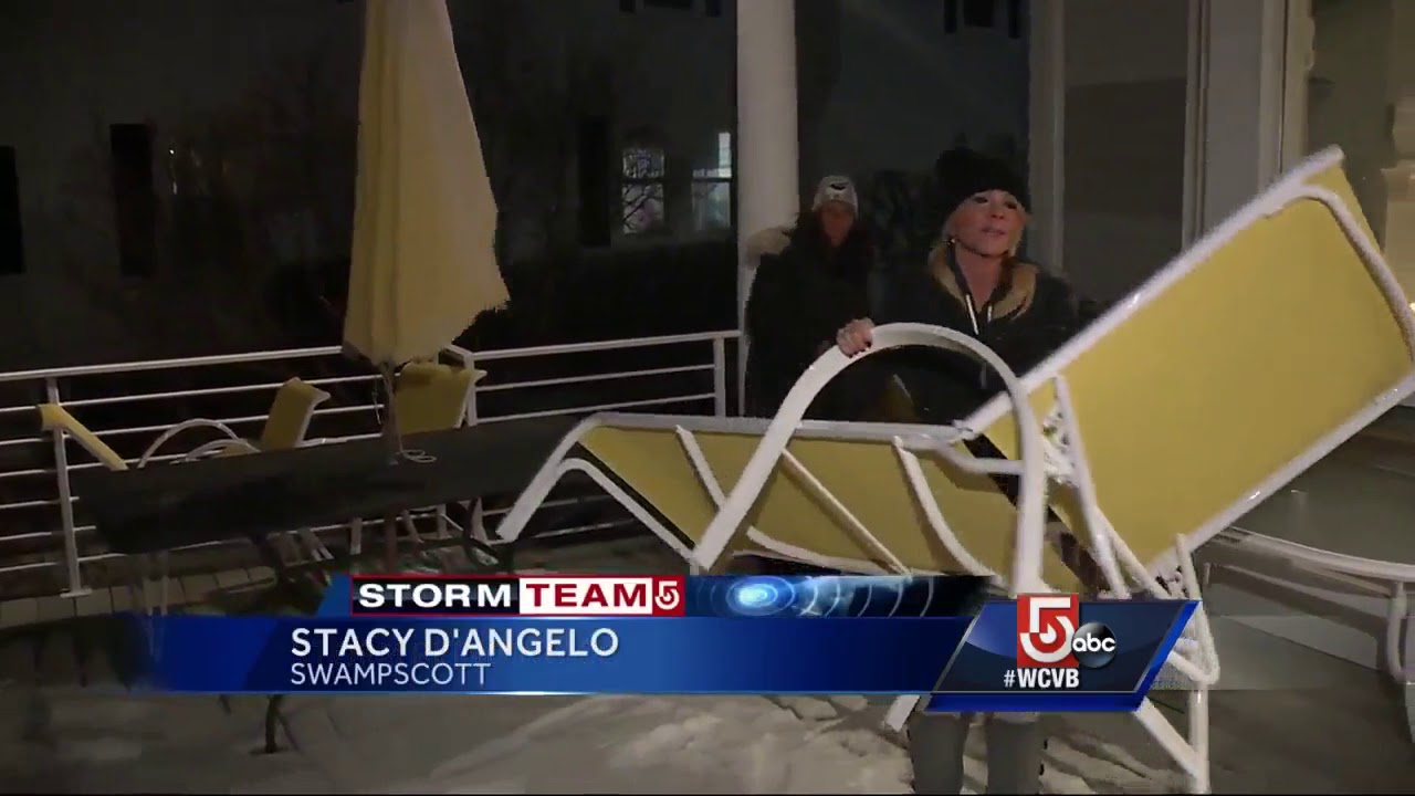 Coastal residents prepare for storm - YouTube