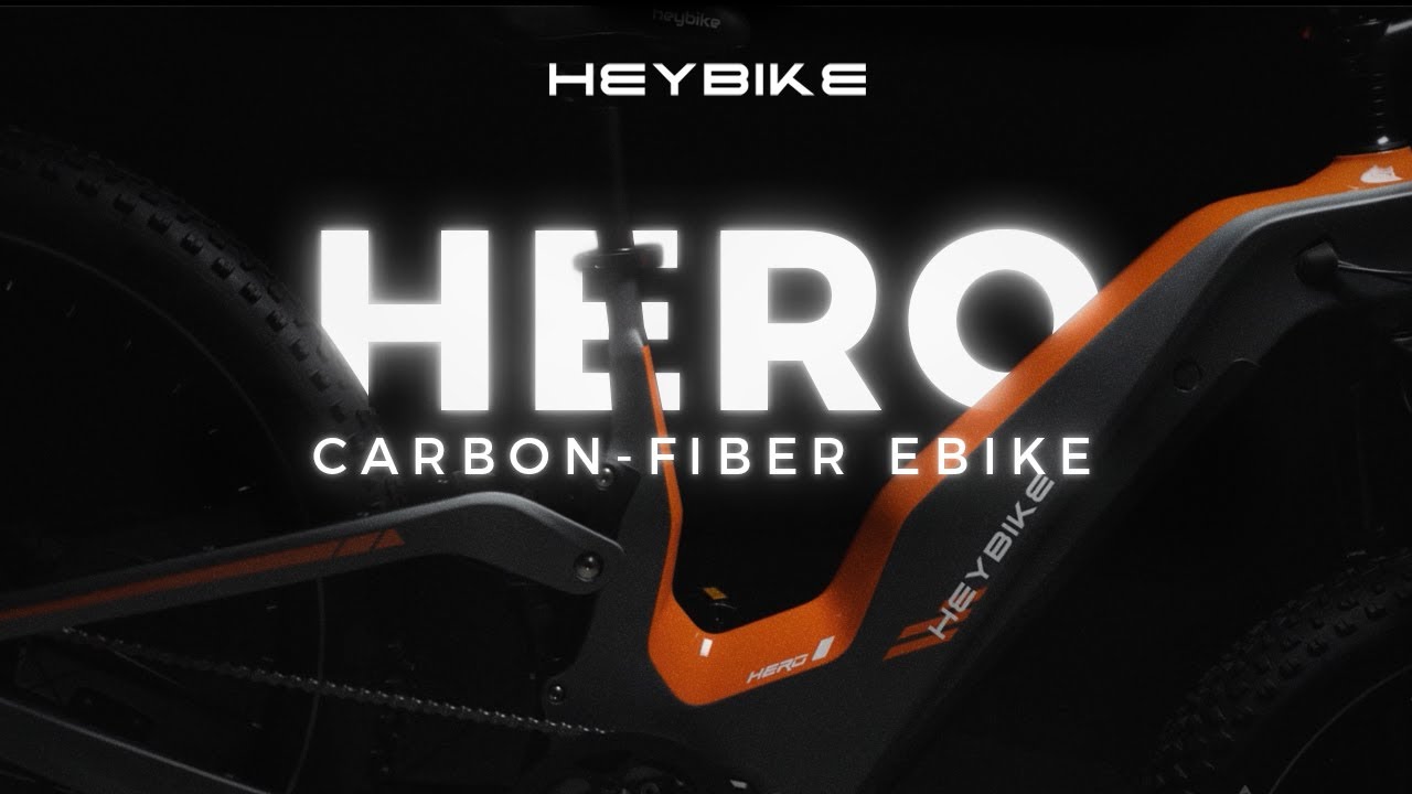 Heybike Hero | Best Carbon-Fiber Electric All-Terrain Bike Ever