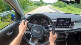 2021 Kia Rio Hatchback S - POV Test Drive (Binaural Audio)