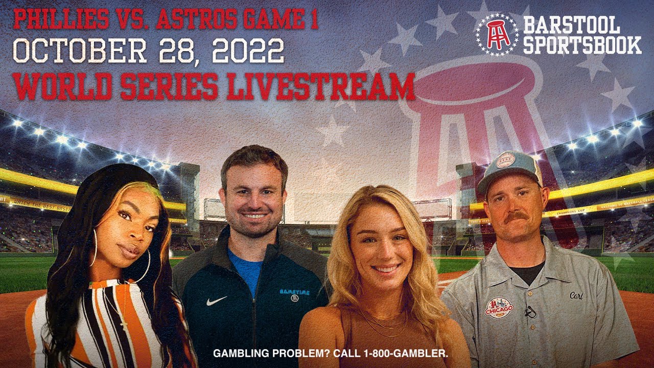 Phillies vs Astros game 1 may cause the Barstool Sports office to burn to the ground